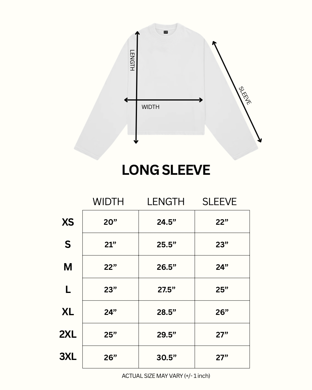 DAILY ESSNTLS BLACK L/S