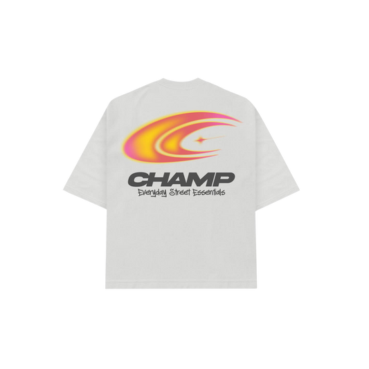 Flare Tee - White