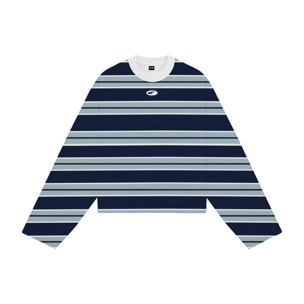 STRATA BLUE STRIPE L/S