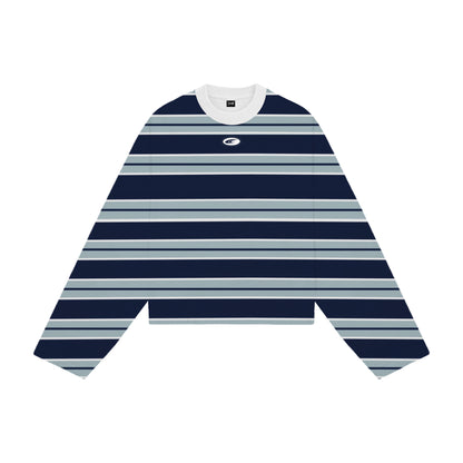 STRATA BLUE STRIPE L/S