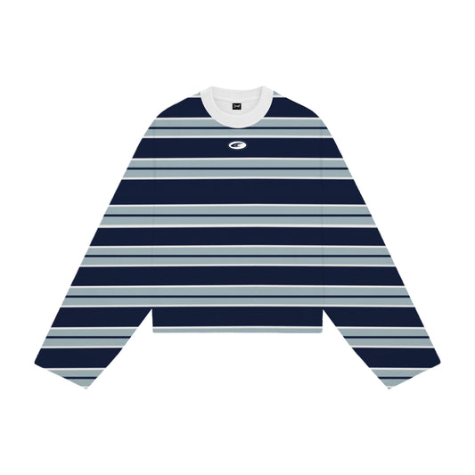 STRATA BLUE STRIPE L/S