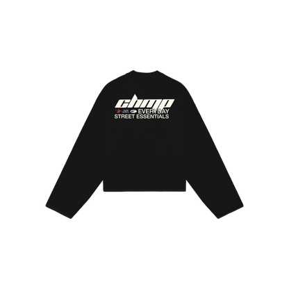 DAILY ESSNTLS BLACK L/S