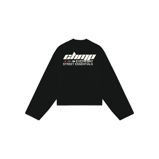 DAILY ESSNTLS BLACK L/S