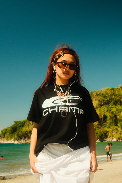 Coastline Tee - Mint Black