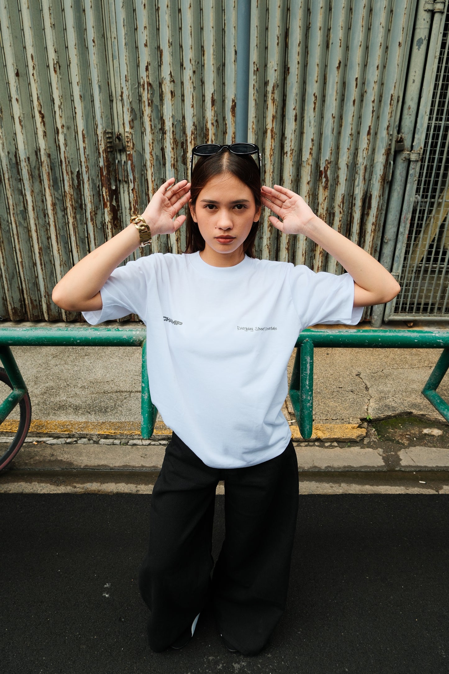 Flare Tee - White