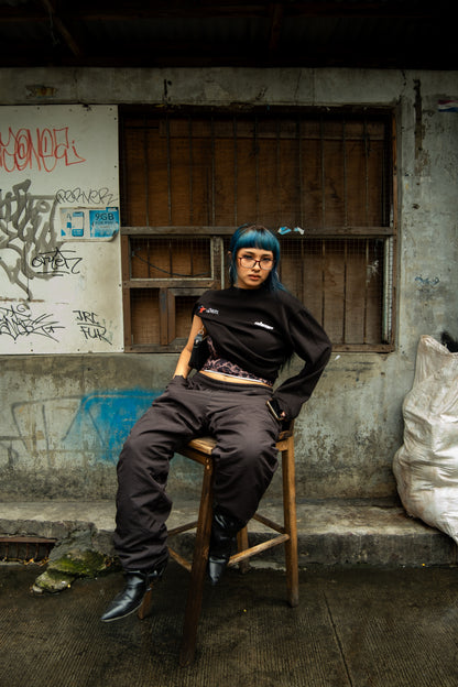 DAILY ESSNTLS BLACK L/S