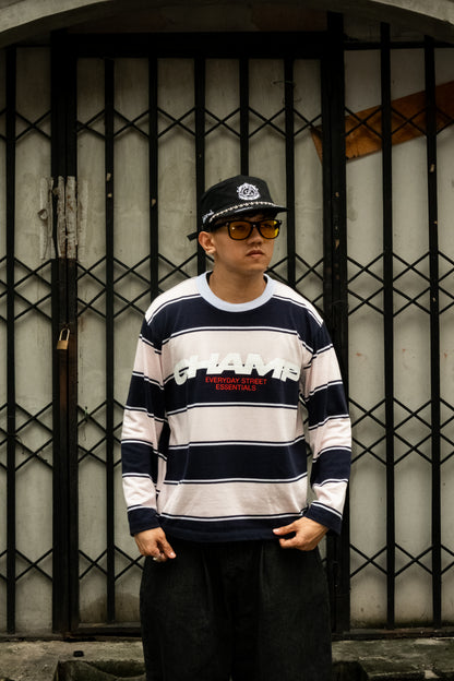 VARSITY STRIPE L/S