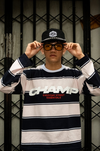 VARSITY STRIPE L/S