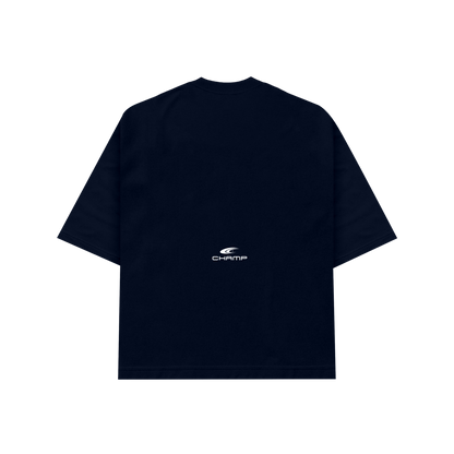 Coastline Tee - Navy Blue