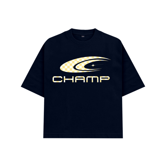 Coastline Tee - Navy Blue